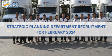 STRATEGIC PLANNING DEPARTMENT RECRUITMENT FOR FEBRUARY 2024